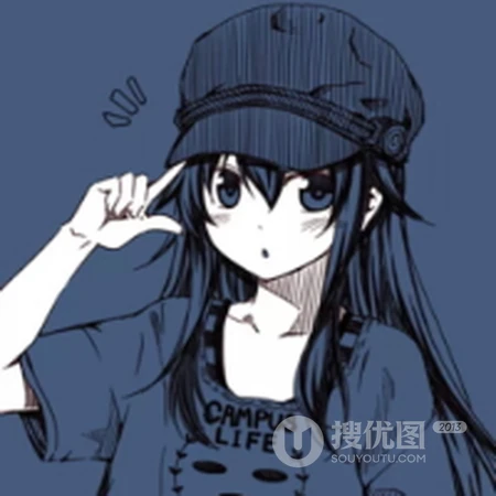 唯美的动漫少女头像免费下载