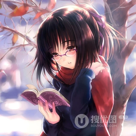 唯美的动漫少女头像免费下载