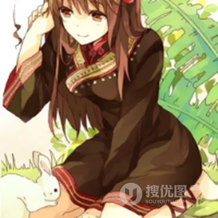 唯美的动漫少女头像免费下载