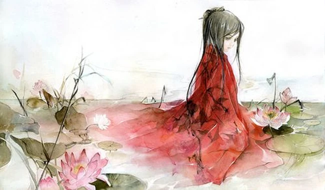 似水流年-唯美古风插画美图