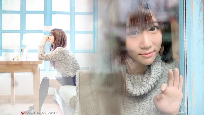 甜甜可爱妹子室内 一个人，不寂寞