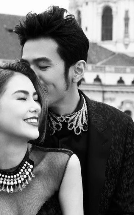 英伦风婚纱照-周杰伦与昆凌的唯美浪漫婚纱照