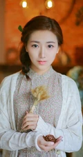 清纯可爱清新怡人 女生菅韧姿纯美写真图片