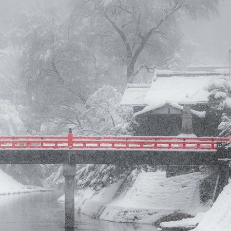 瑞雪兆丰年-关于下雪的唯美雪景图片