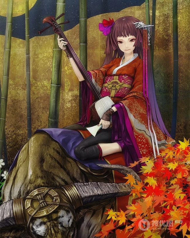 《罪恶王冠》新锐插画师REDJUICE高清手绘插画鉴赏