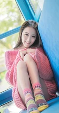 笑容依旧-清纯妹妹木易雪雪纯美笑容写真