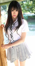 清纯机车&ldquo;学生妹子&rdquo;杨晓青儿郊游高清写真