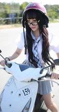 清纯机车&ldquo;学生妹子&rdquo;杨晓青儿郊游高清写真