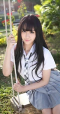 清纯机车&ldquo;学生妹子&rdquo;杨晓青儿郊游高清写真