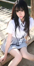 清纯机车&ldquo;学生妹子&rdquo;杨晓青儿郊游高清写真