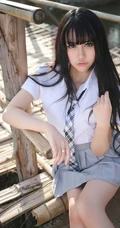 清纯机车&ldquo;学生妹子&rdquo;杨晓青儿郊游高清写真