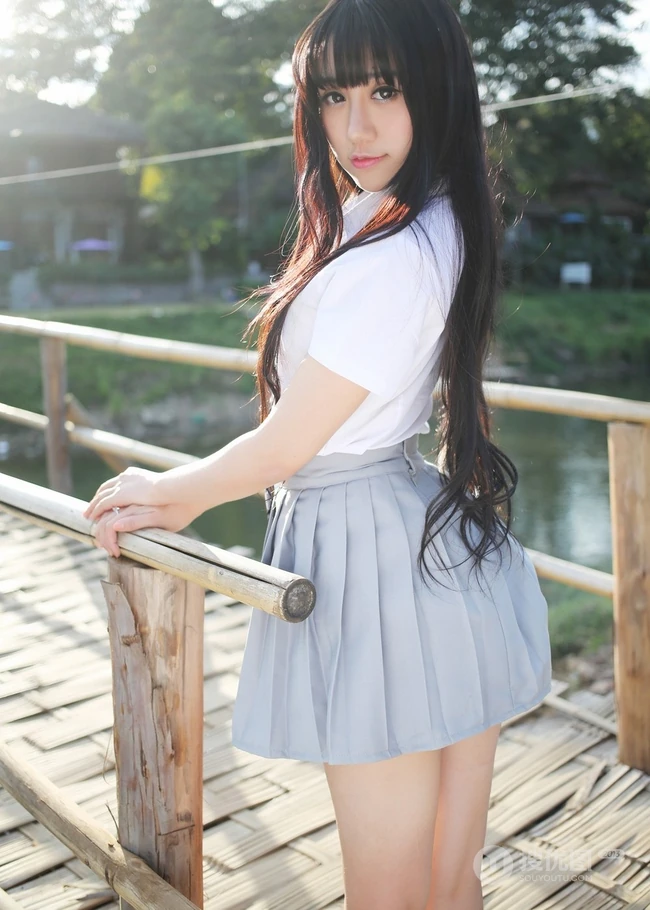 清纯机车&ldquo;学生妹子&rdquo;杨晓青儿郊游高清写真