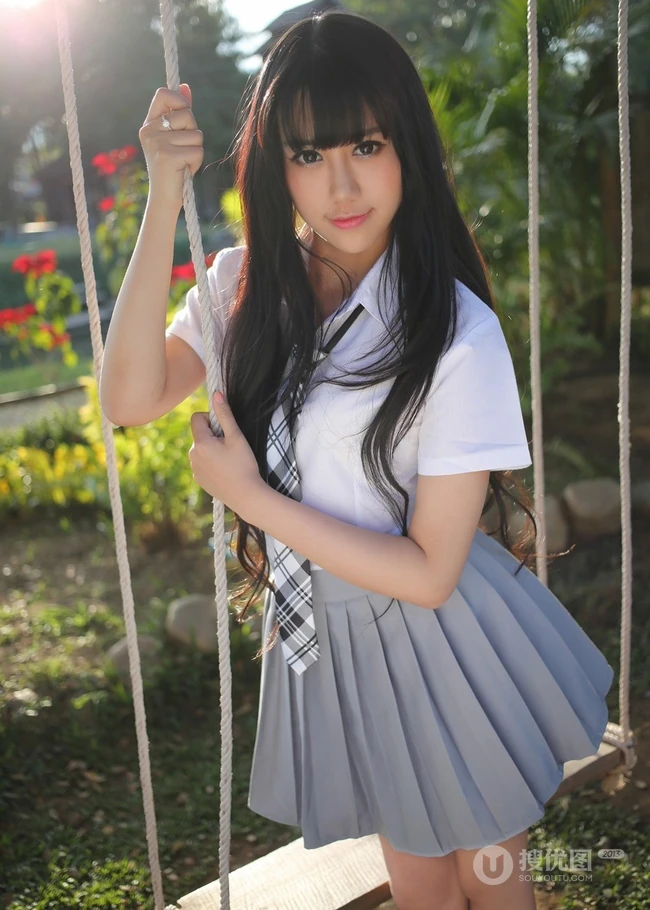 清纯机车&ldquo;学生妹子&rdquo;杨晓青儿郊游高清写真