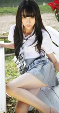 清纯机车&ldquo;学生妹子&rdquo;杨晓青儿郊游高清写真