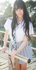 清纯机车&ldquo;学生妹子&rdquo;杨晓青儿郊游高清写真