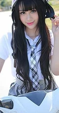 清纯机车&ldquo;学生妹子&rdquo;杨晓青儿郊游高清写真