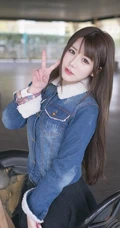 冬季里的游乐场-清纯冬季女生高清写真