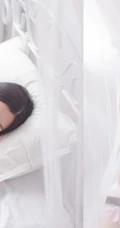 轻纱，睡裙，朦胧感-清纯妹妹睡裙室内写真