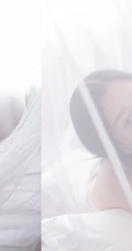 轻纱，睡裙，朦胧感-清纯妹妹睡裙室内写真