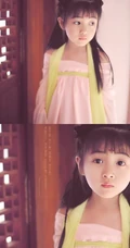 可爱大眼睛-双眼皮可爱女生李小月复古写真图片