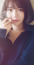短发家居服少女朦胧清纯唯美室内写真