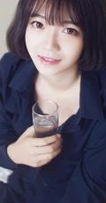 短发家居服少女朦胧清纯唯美室内写真