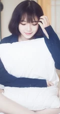 短发家居服少女朦胧清纯唯美室内写真