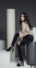 韩国女生李妍杜休闲运动装写真-展清新动人笑容