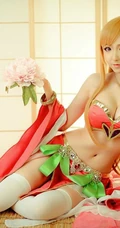 女生COSPLAY&ldquo;芙蓉仙子&rdquo;精美摄影艺术套图