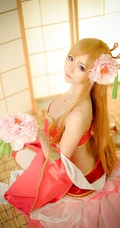 女生COSPLAY&ldquo;芙蓉仙子&rdquo;精美摄影艺术套图