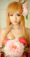 女生COSPLAY&ldquo;芙蓉仙子&rdquo;精美摄影艺术套图