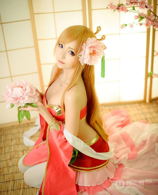 女生COSPLAY&ldquo;芙蓉仙子&rdquo;精美摄影艺术套图