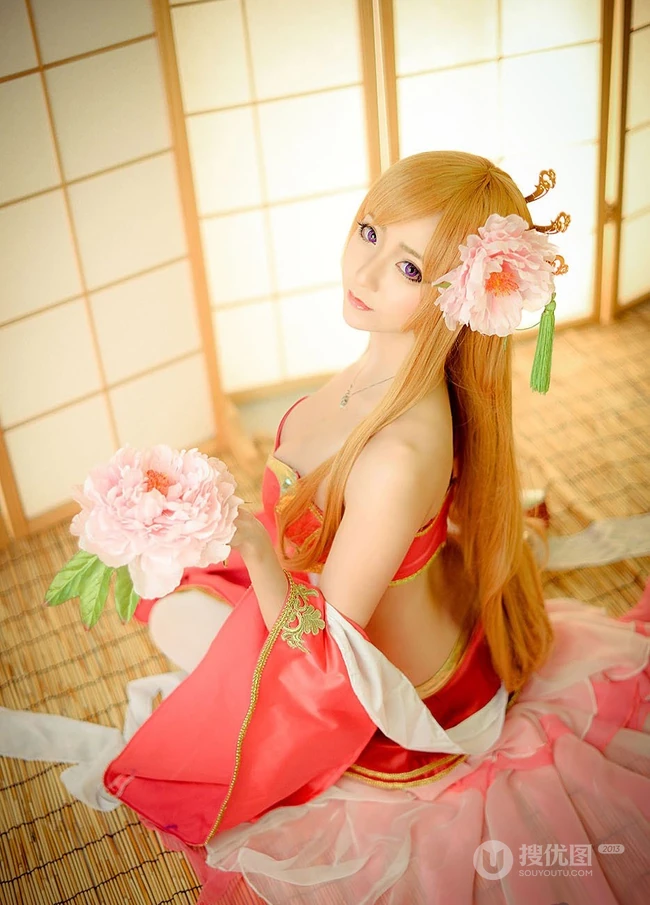女生COSPLAY&ldquo;芙蓉仙子&rdquo;精美摄影艺术套图