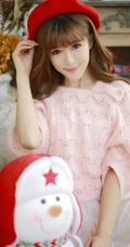 我是你的菜-高清清纯女生冬季写真照