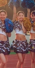 清一色青春少女&ldquo;最美啦啦队&rdquo;动感热力现场彩排图片
