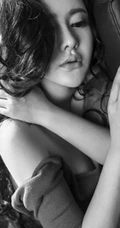 90后东北女孩 气质嫩模周宜诺唯美摄影写真照