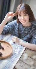 清纯短发气质亚洲女孩怀旧写真-邻家女孩初长成
