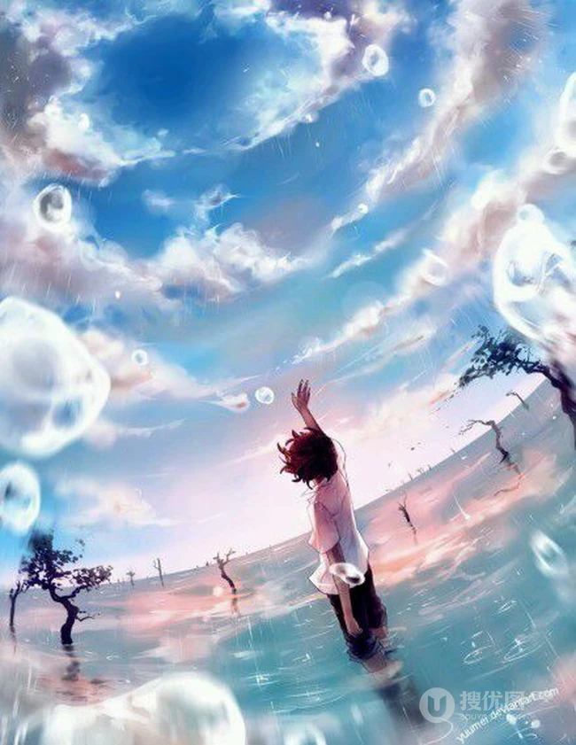 那些似童话般让人沉醉的梦幻插画背景美图