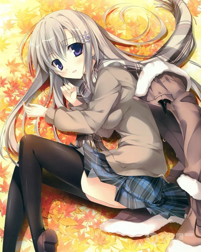 甜美的二次元 清新可爱甜美动漫少女图片