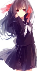 清新个性可爱的二次元少女唯美插画