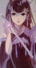清新个性可爱的二次元少女唯美插画