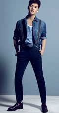 酷帅型男马天宇时尚写真-尽显气质暖男魅力