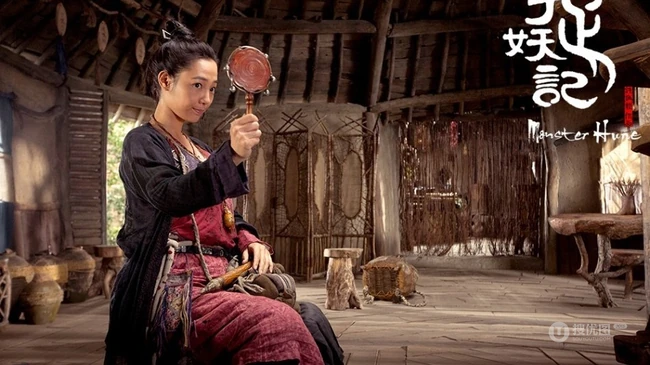 奇幻搞笑电影《捉妖记》白百合，井柏然高清剧照图片