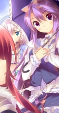 二次元短裙少女图集-画师kuwashima rein作品