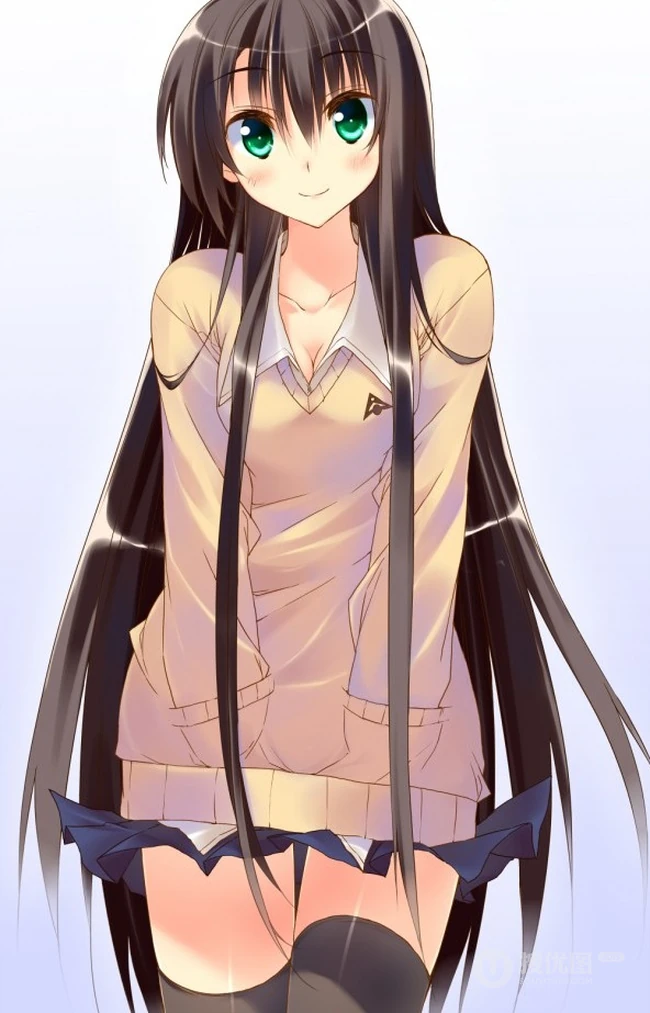 二次元短裙少女图集-画师kuwashima rein作品