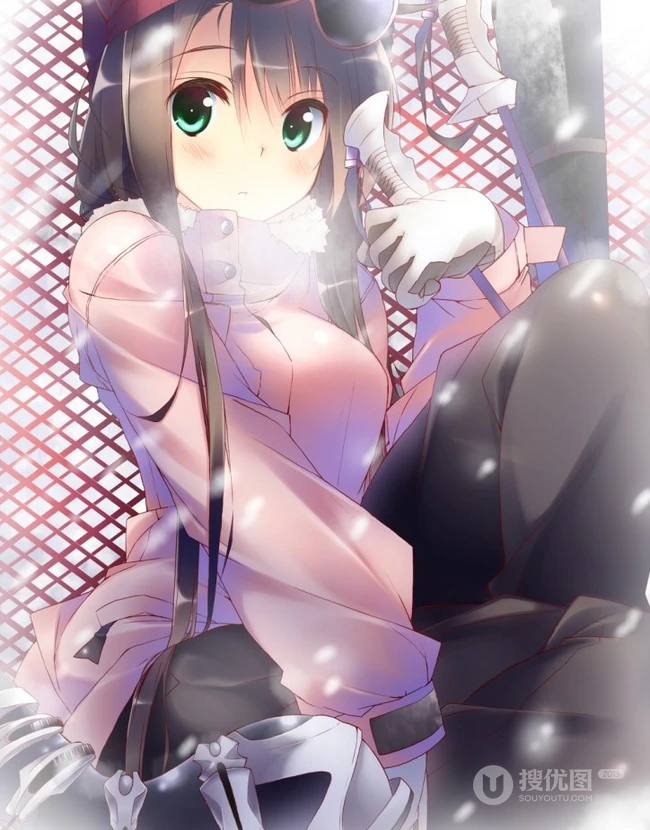 二次元短裙少女图集-画师kuwashima rein作品