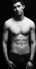 肌肉型男李子峰高清造型黑白写真-展完美健硕身材
