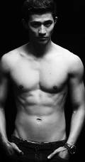 肌肉型男李子峰高清造型黑白写真-展完美健硕身材