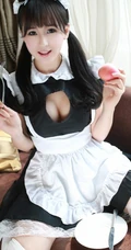 气质可爱妹子唐雨辰写真（二）可爱的黑兔兔女仆