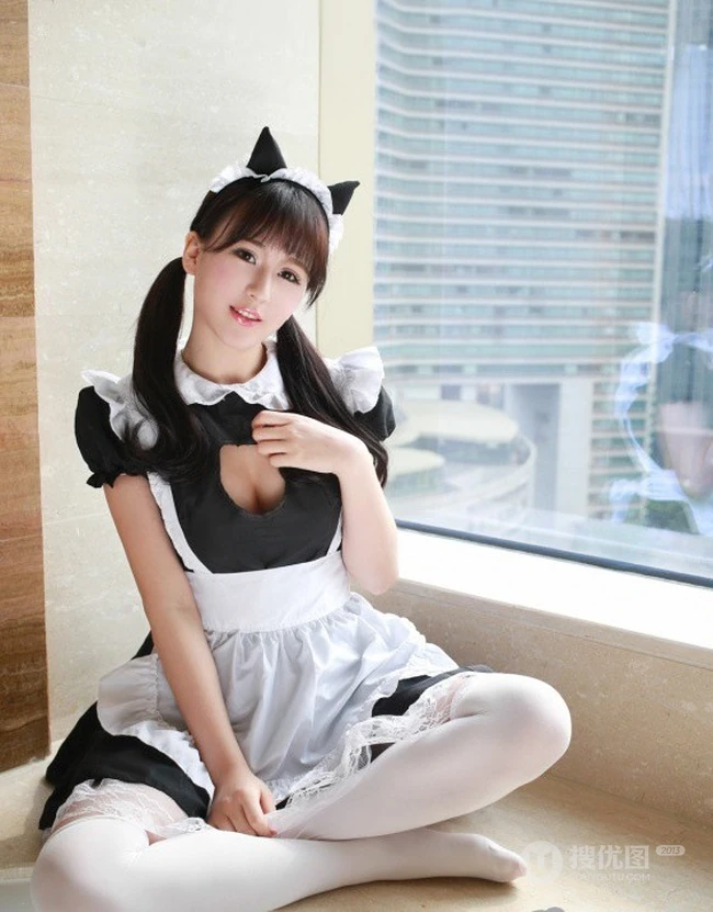 气质可爱妹子唐雨辰写真（二）可爱的黑兔兔女仆
